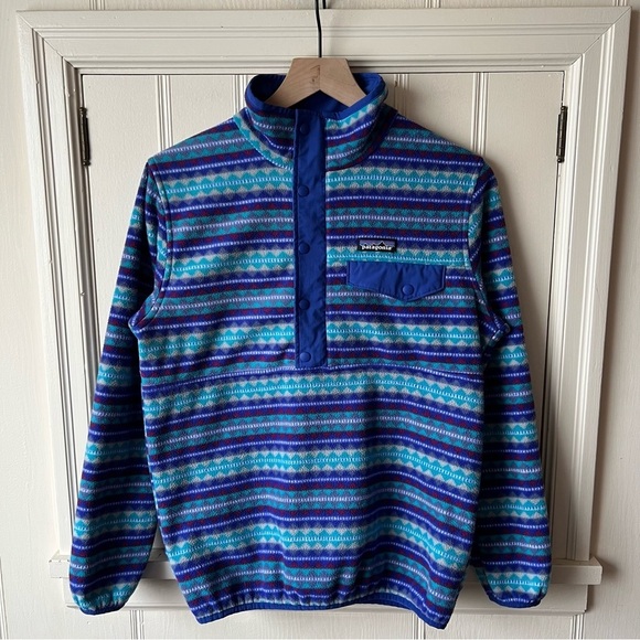 Patagonia Reversible Snap T Glissade Pullover - Picture 1 of 8